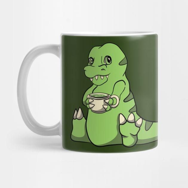 Cute Tea- Rex by Pint-Size Design